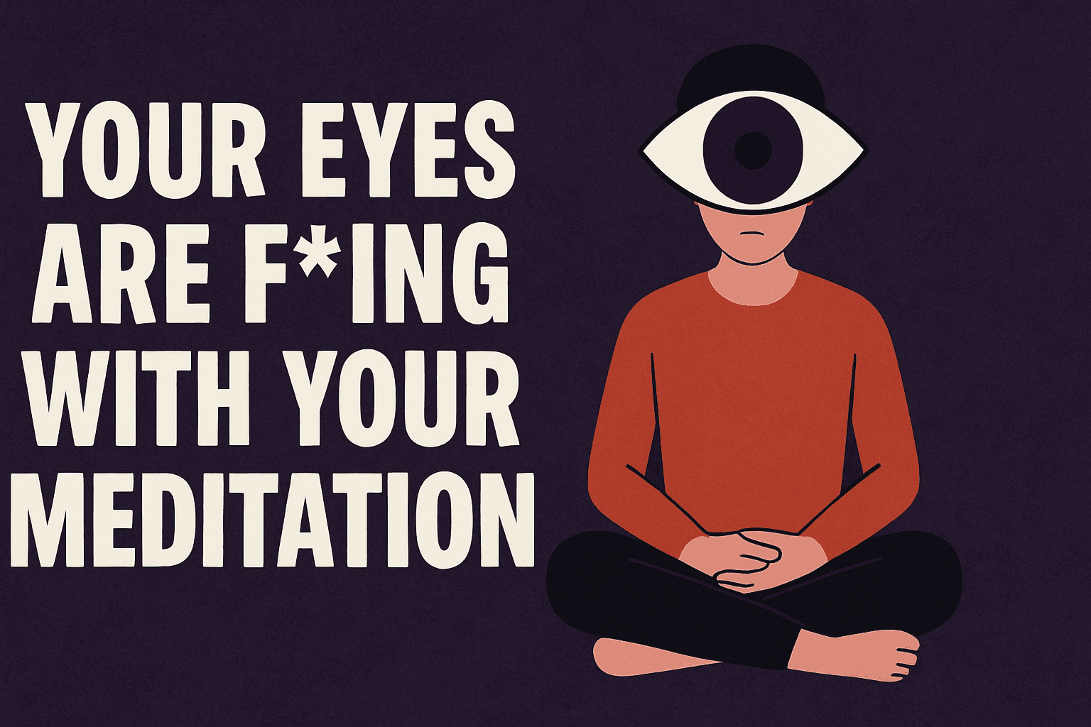 Your Eyes Are Fing With Your Meditation